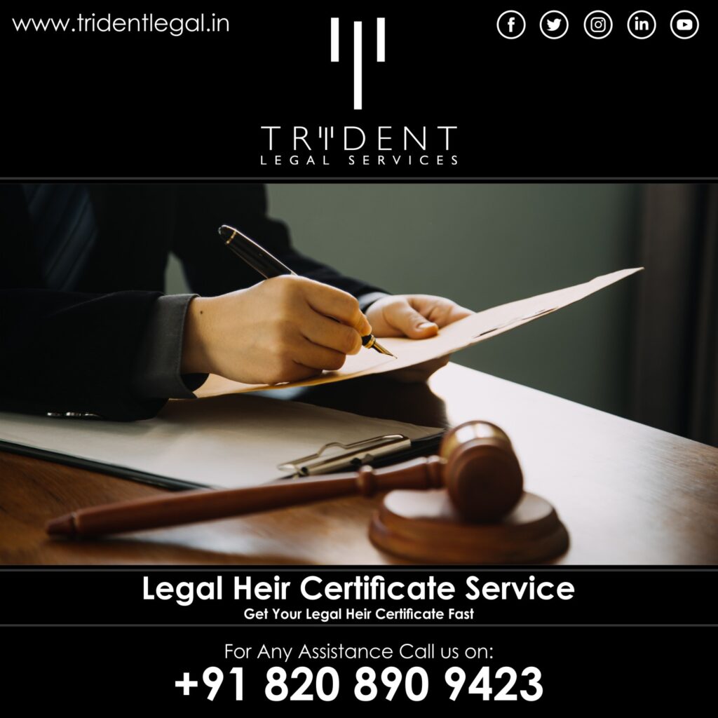 Legal Heir Certificate Service in Pune