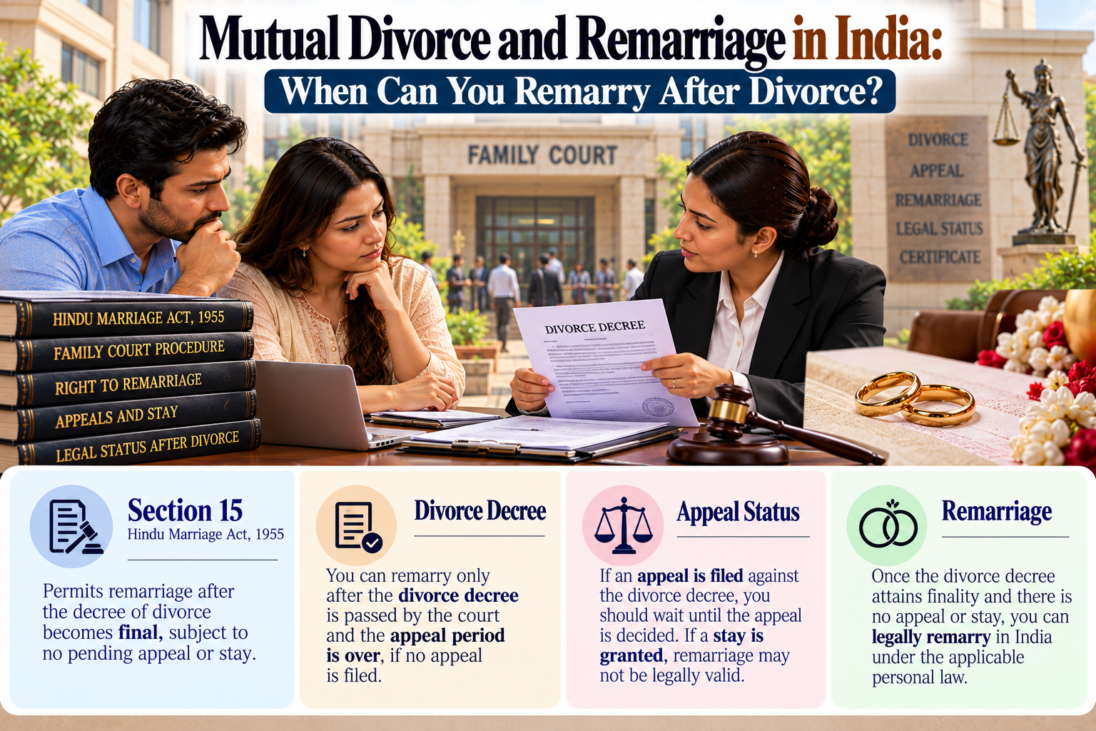 Mutual Divorce and Remarriage in India: When Can You Remarry After Divorce?