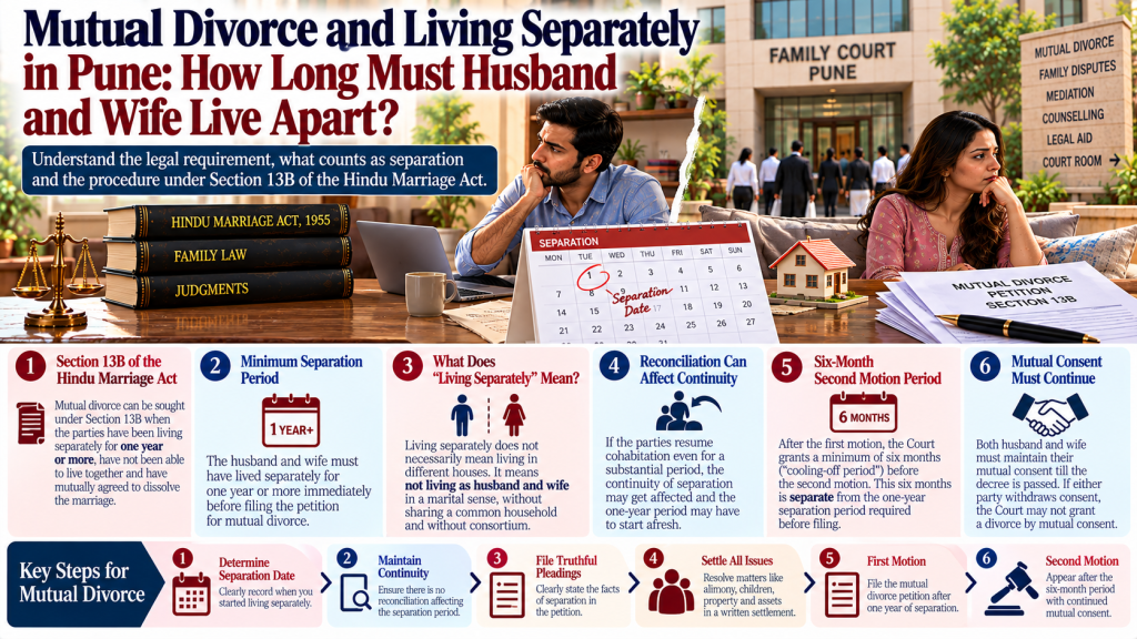 Mutual divorce and joint loans, credit cards and debts in Pune showing co-borrowers, lender rights and settlement